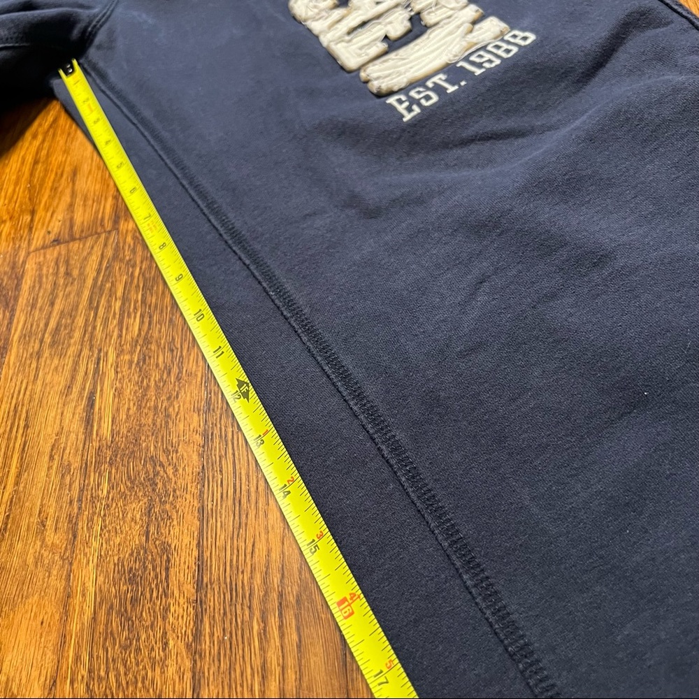 Campus Crew Canadian Sweatpants Size Medium Navy Size Medium Cotton Polyester - Picture 5 of 12